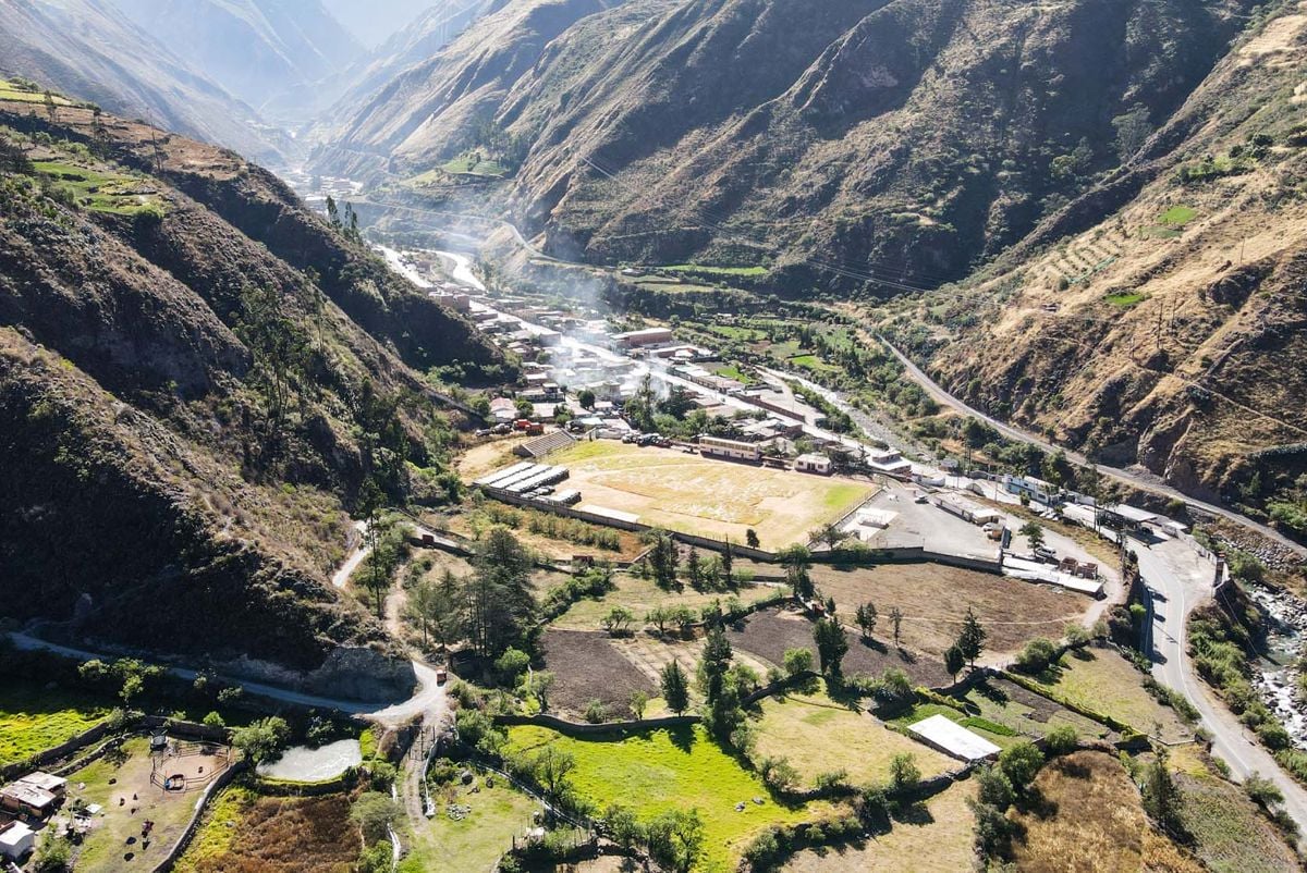 A valley in Peru