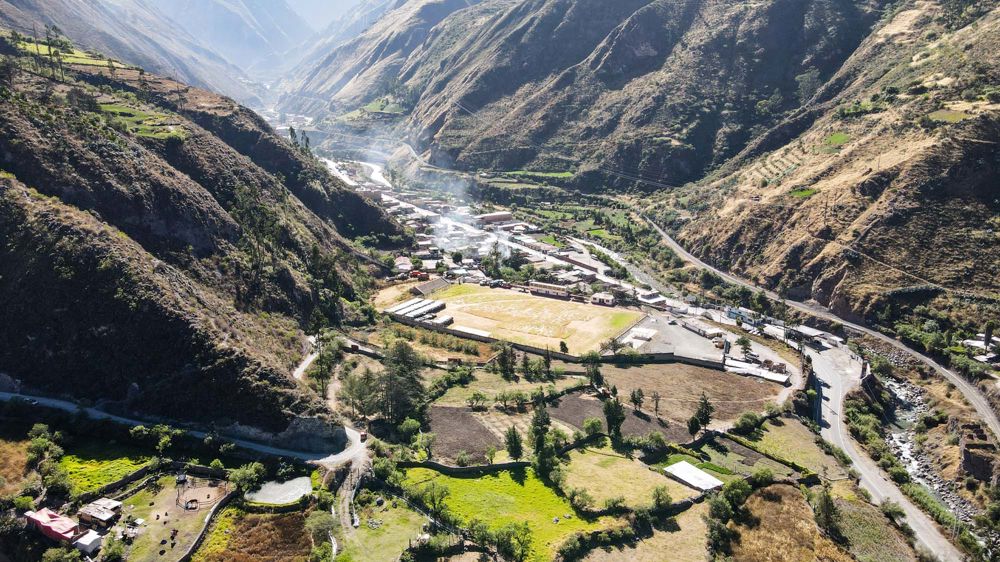 A valley in Peru