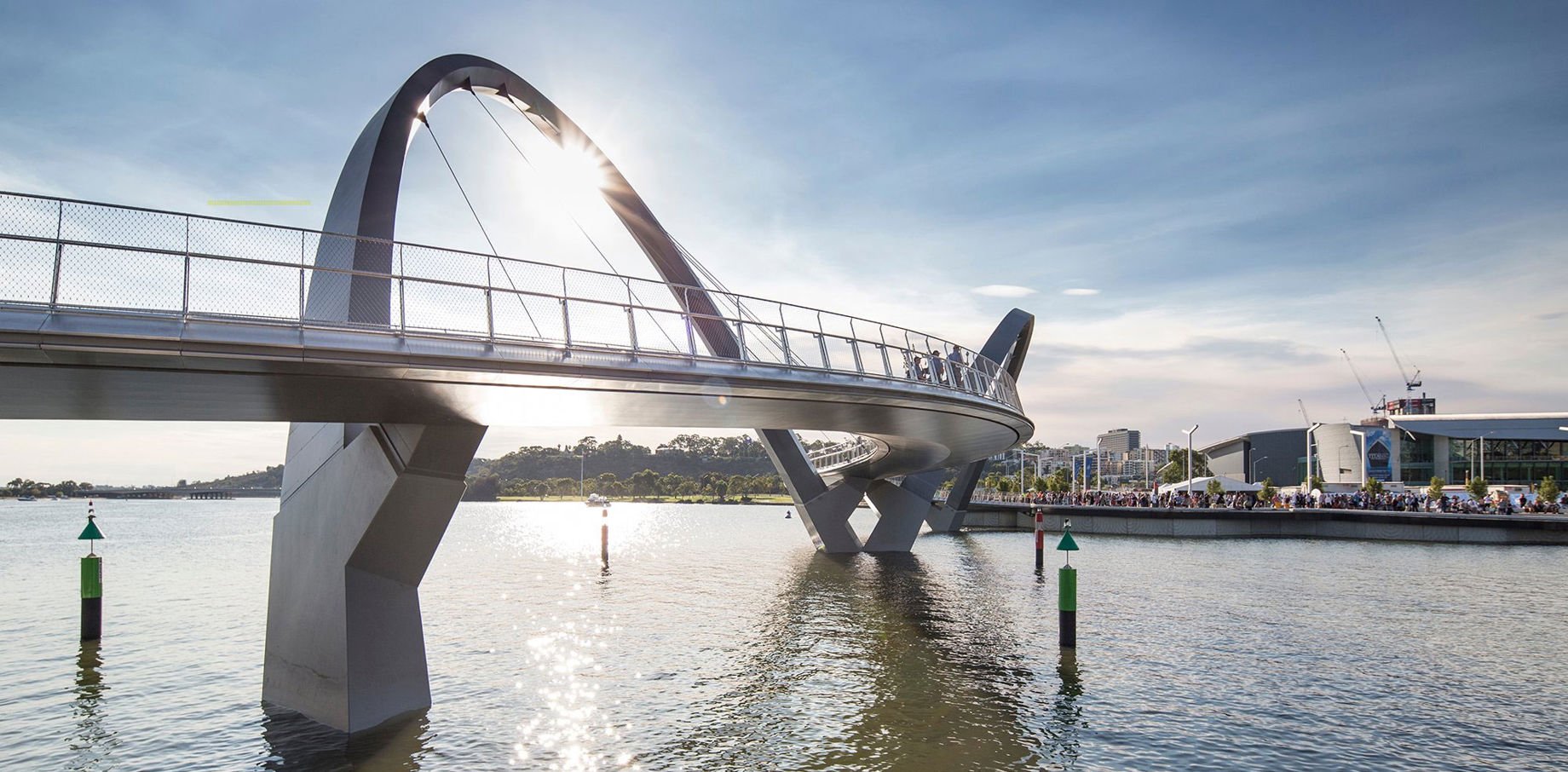 Elizabeth Quay Bridge, Australia