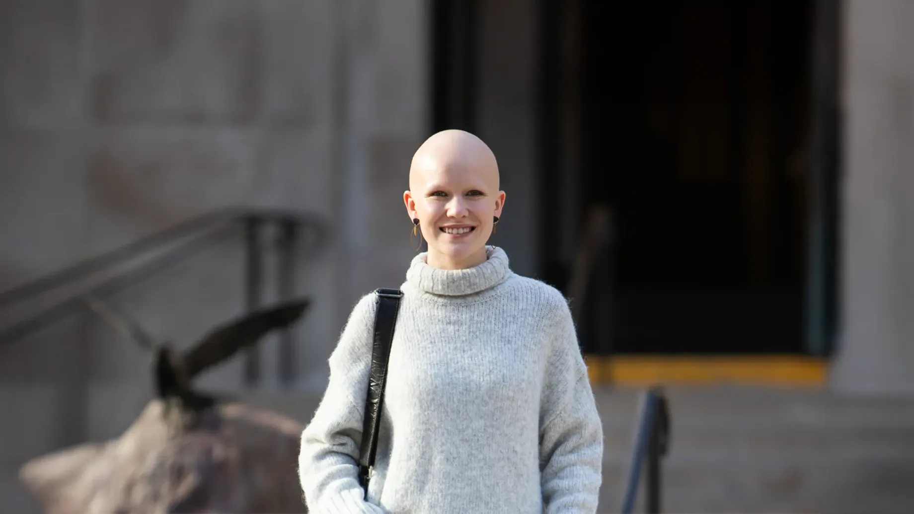 A person smiling for the camera.
