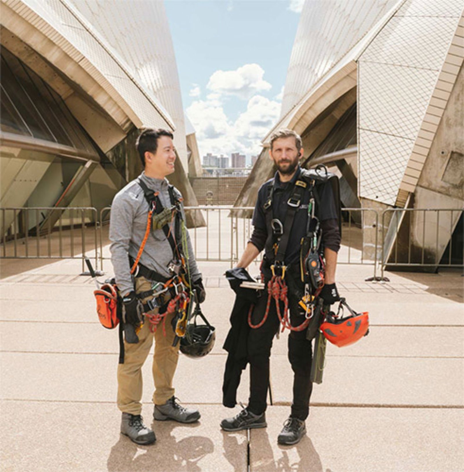 Arup engineers at the Sydney Opera House