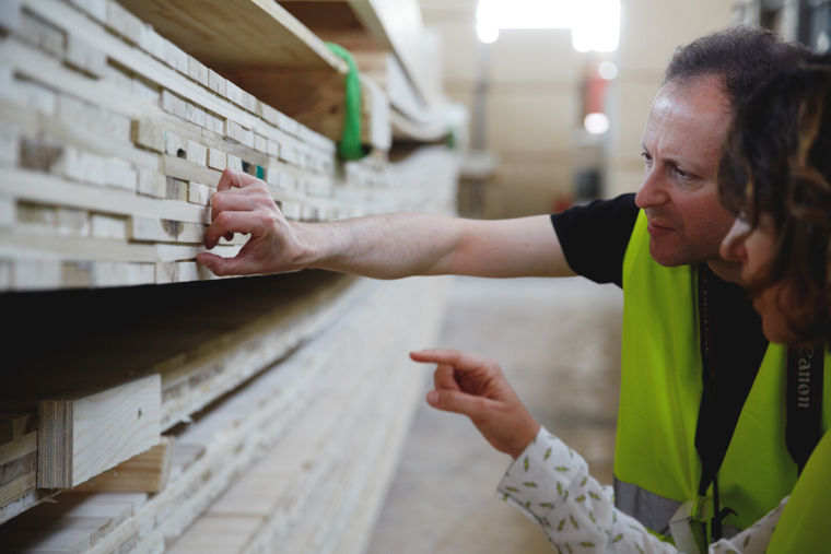 Timber design at the London design festival 2016