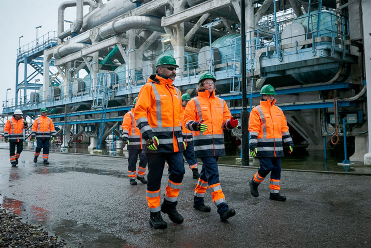 Visit to Centrica storage site