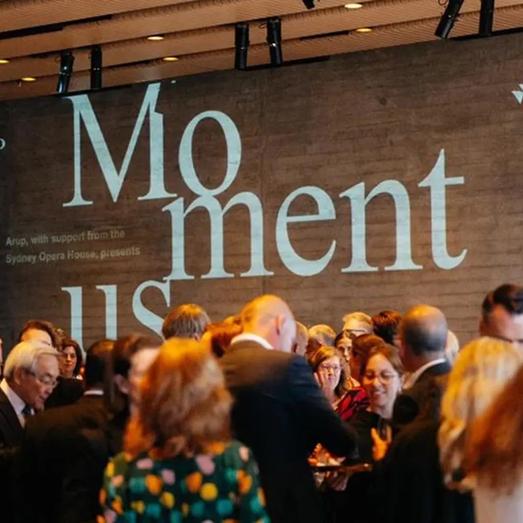 A group of people in a room.