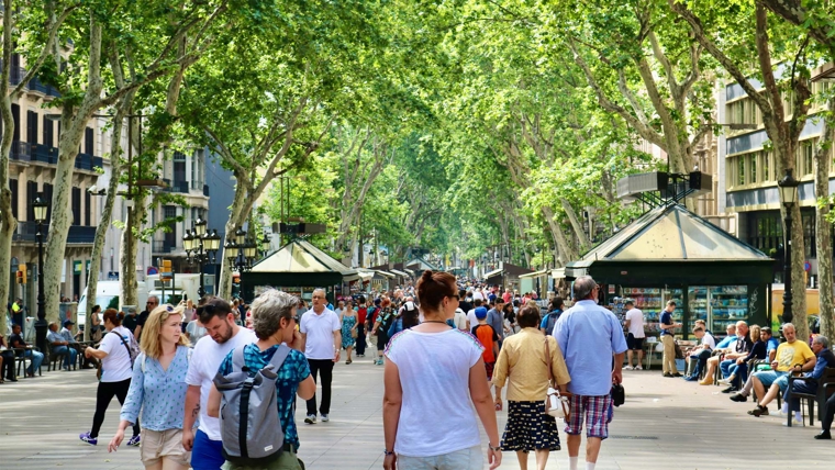 La Rambla in Barcelona