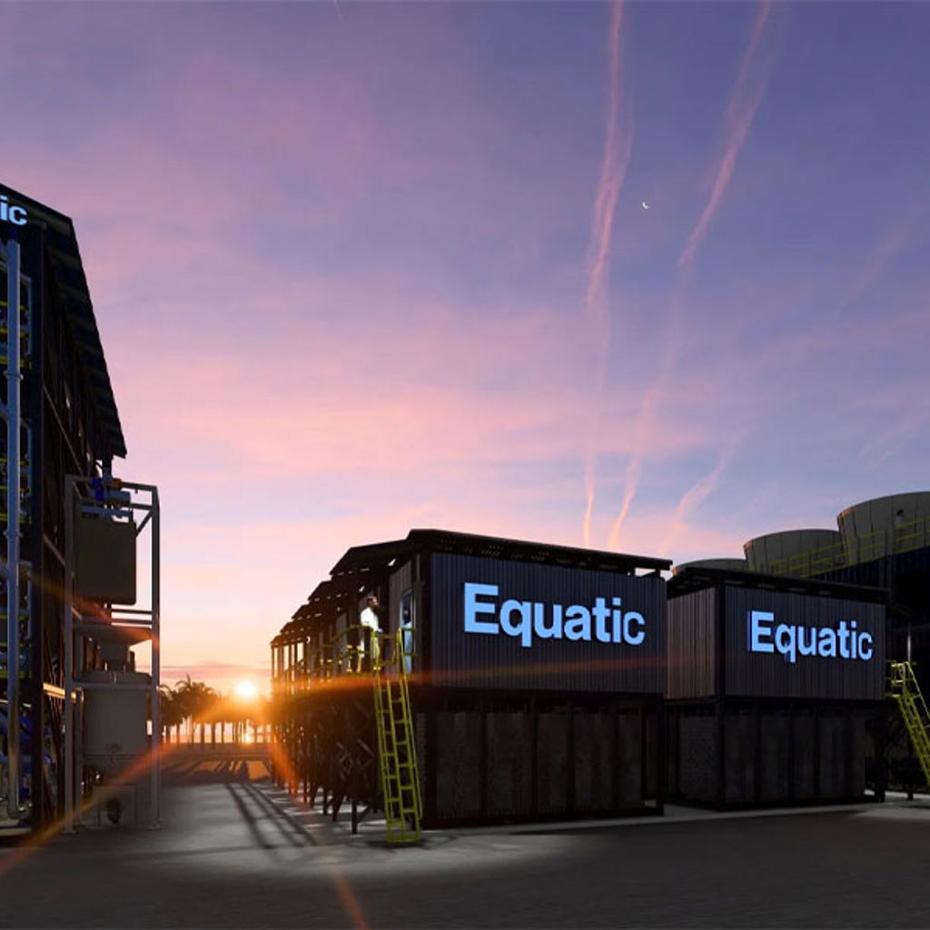 Equatic processing plant