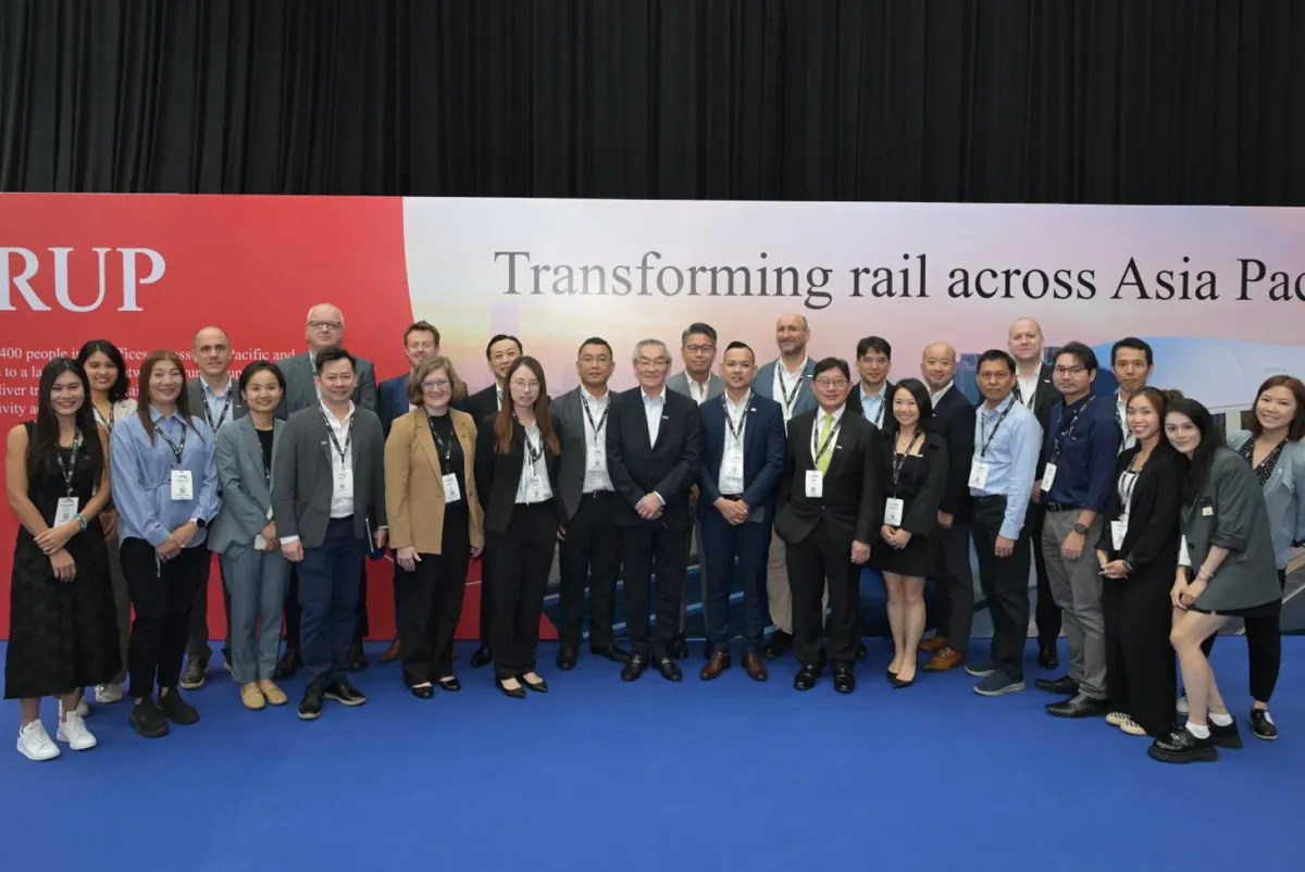 Arup experts gathered at Asia Pacific Rail 2025