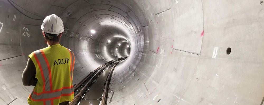 Elizabeth Line tunnel