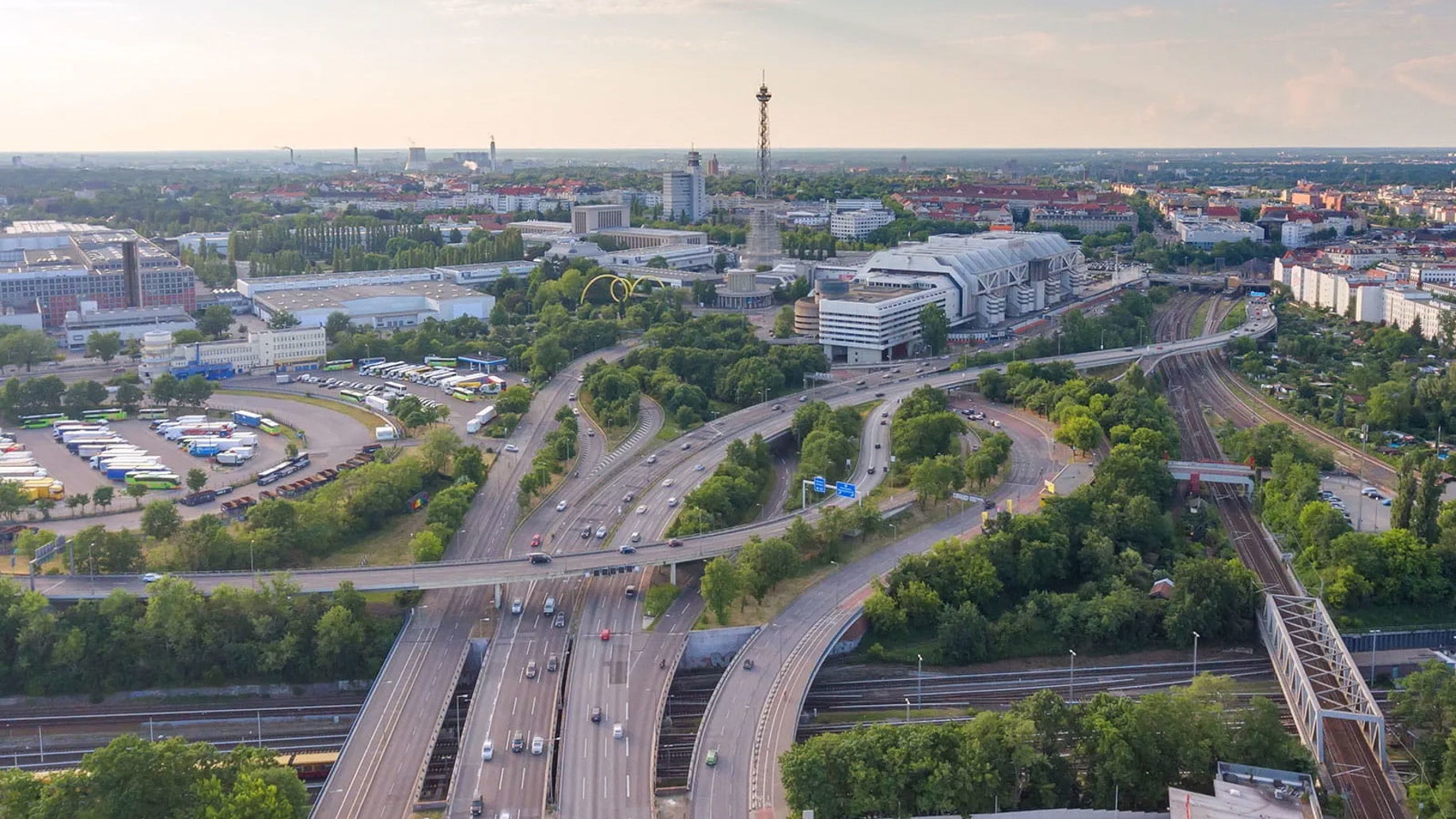 Berlin Functurm junction, Berlin