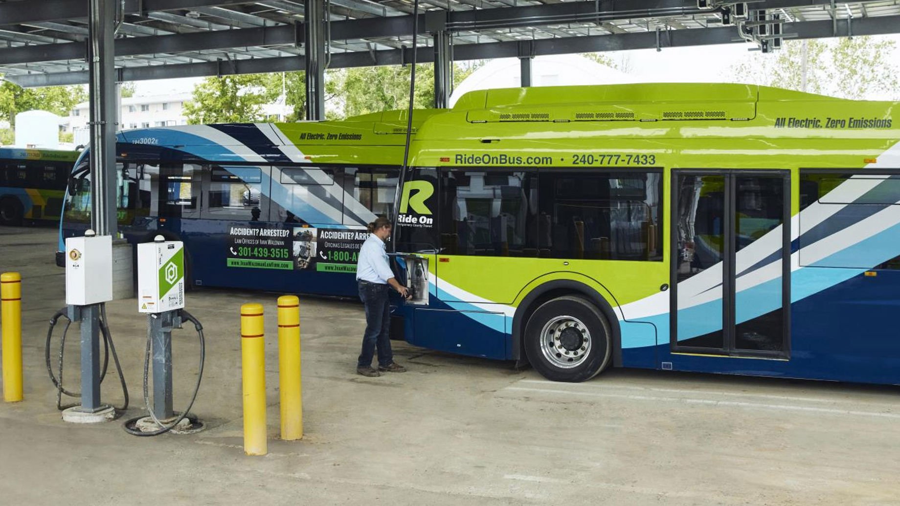 Brookville Smart Energy bus depot