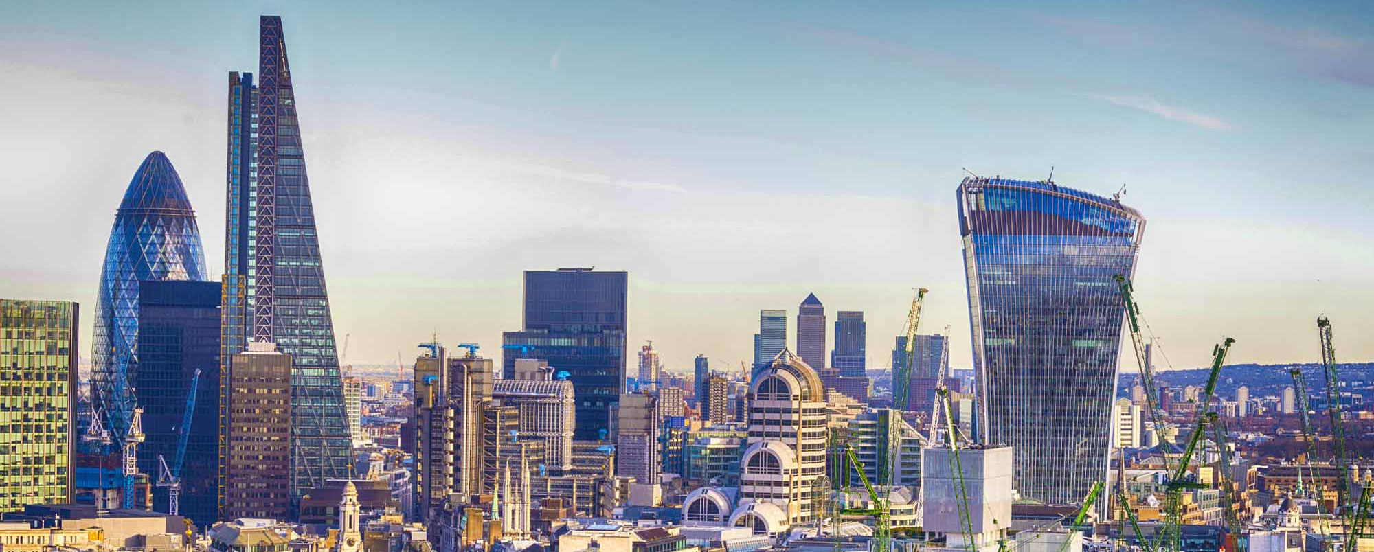 Skyline of the City of London