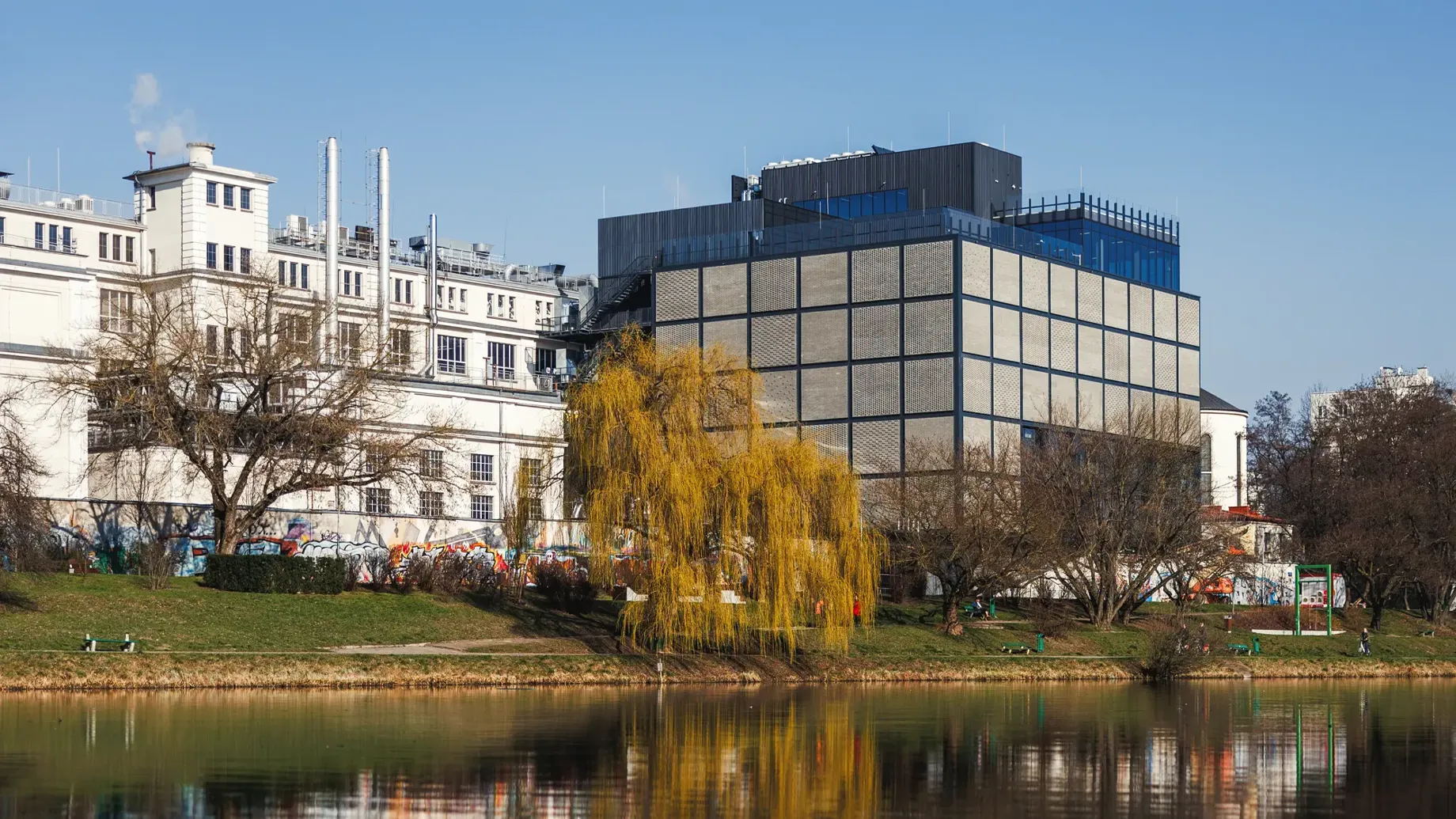 Exterior view of E. Wedel Chocolate Factory and Museum