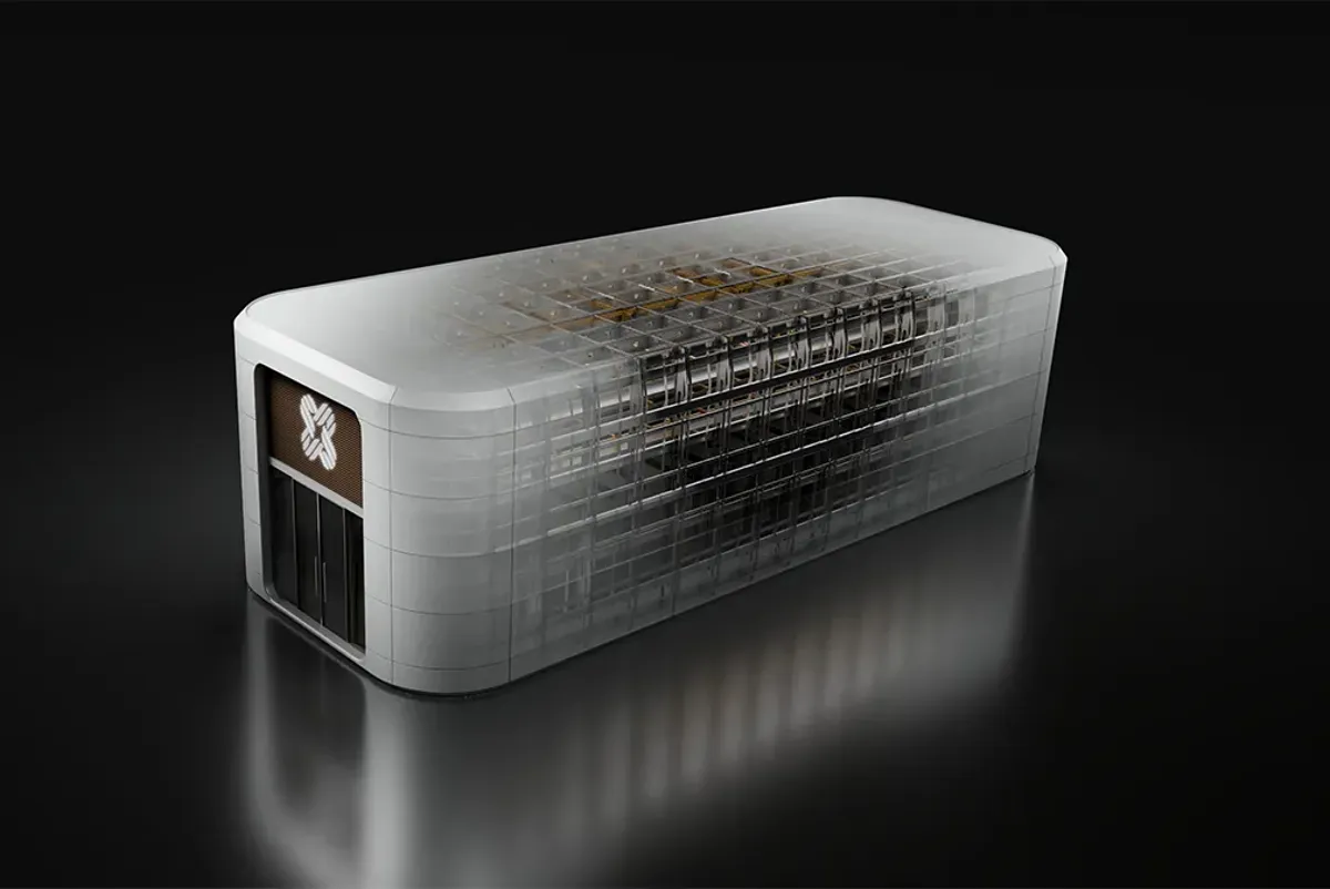 A white rectangular object.