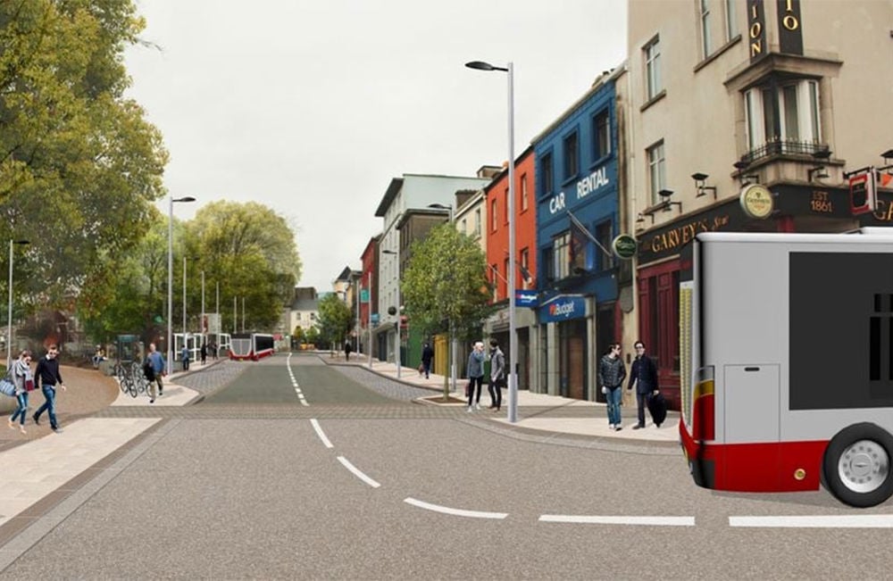 Visualisation of Galway's city centre