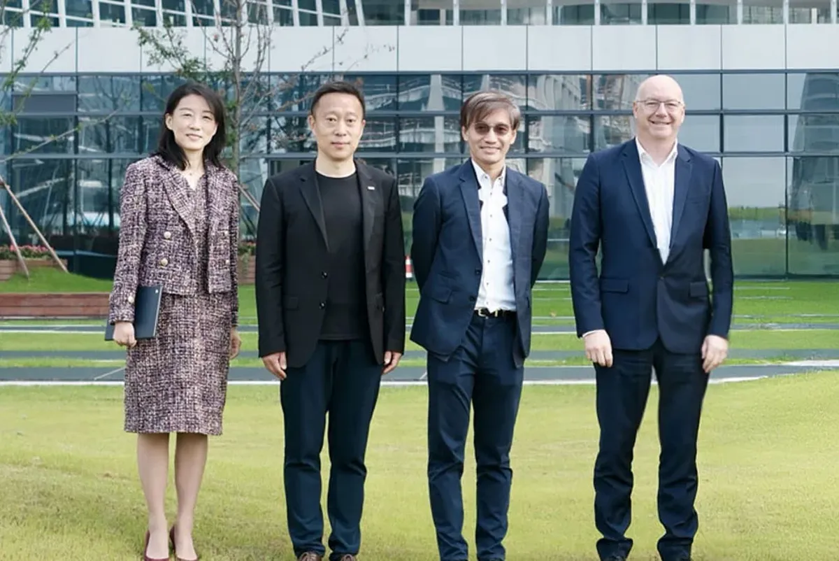 Jerome Frost poses outside the Innovent centre