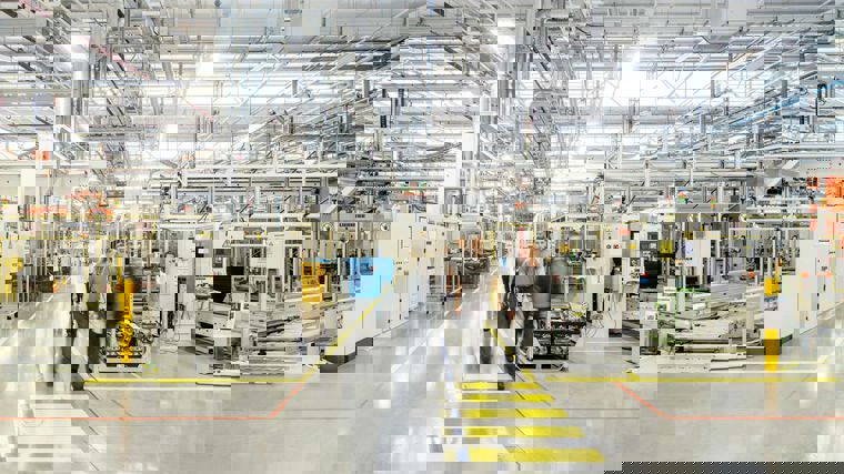 Staff on the manufacturing floor