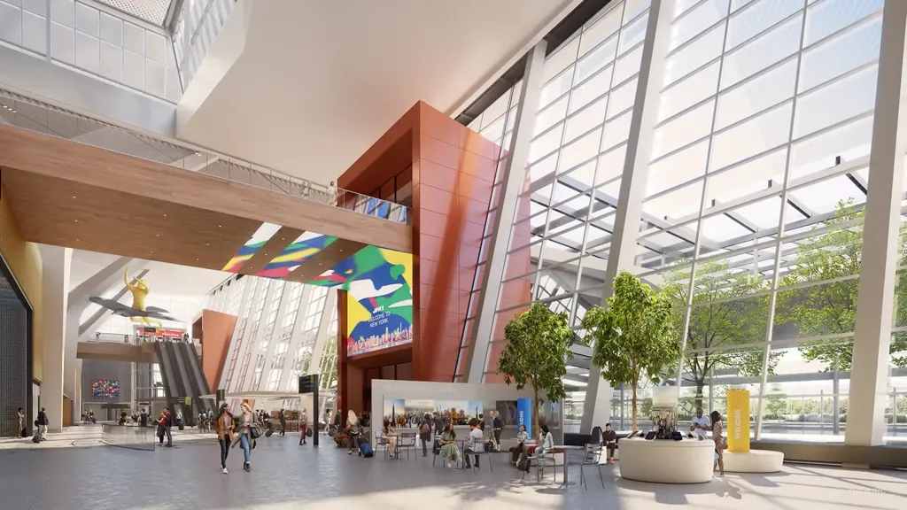 JFK New Terminal One interior