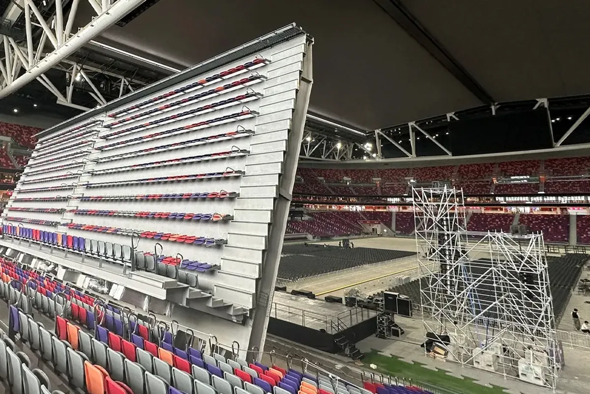 Kai Tak Stadium stage pocket