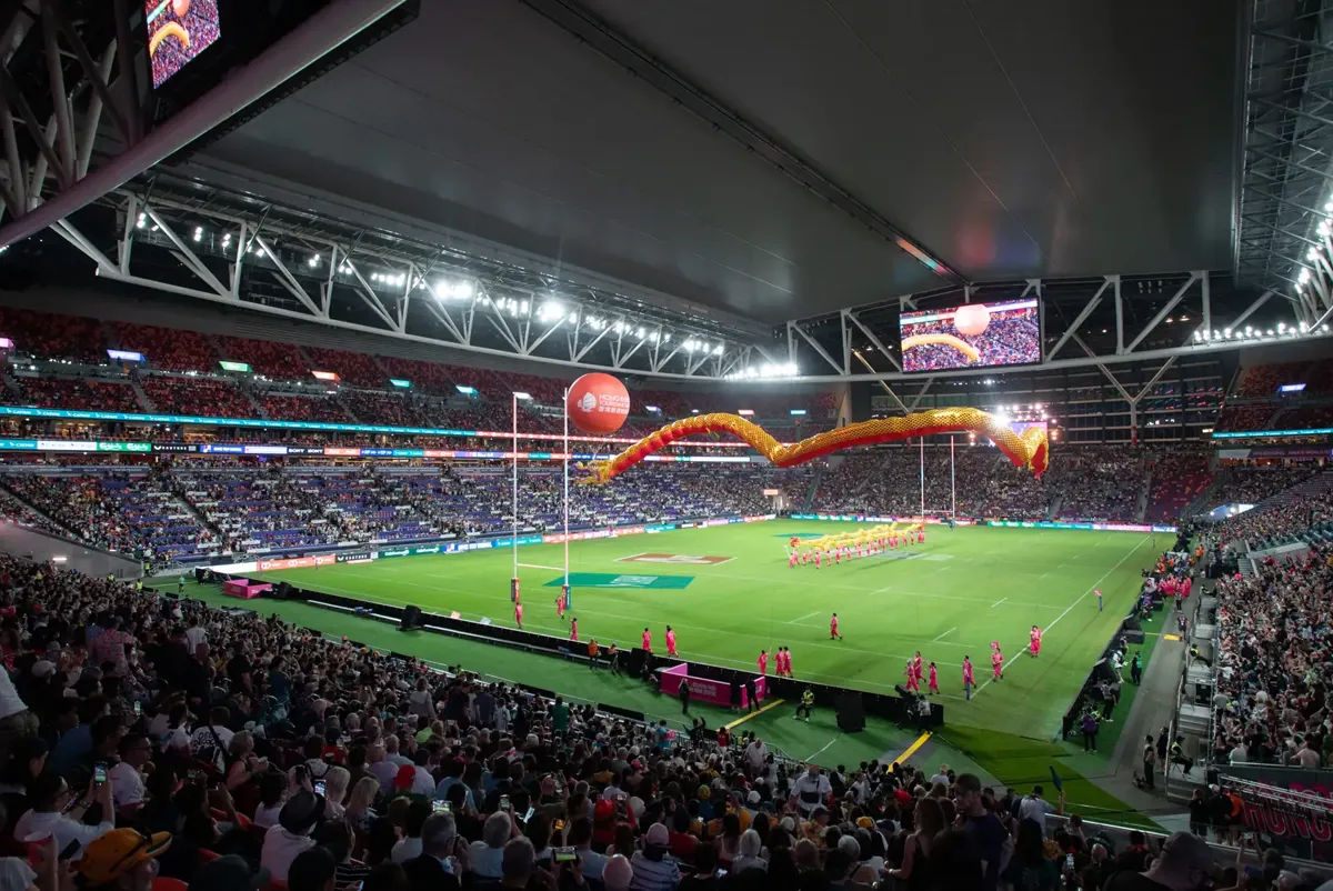 Kai Tak stadium (Hong Kong Rugby 7 opening)