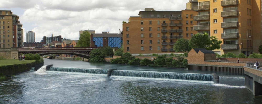  Completed Crown Point replacement  weir