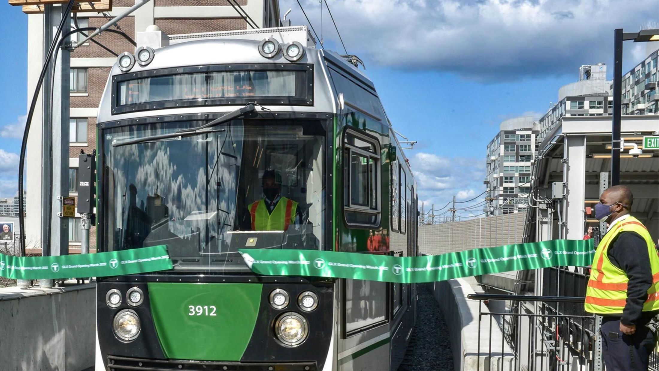 MBTA Green Line opening celebration