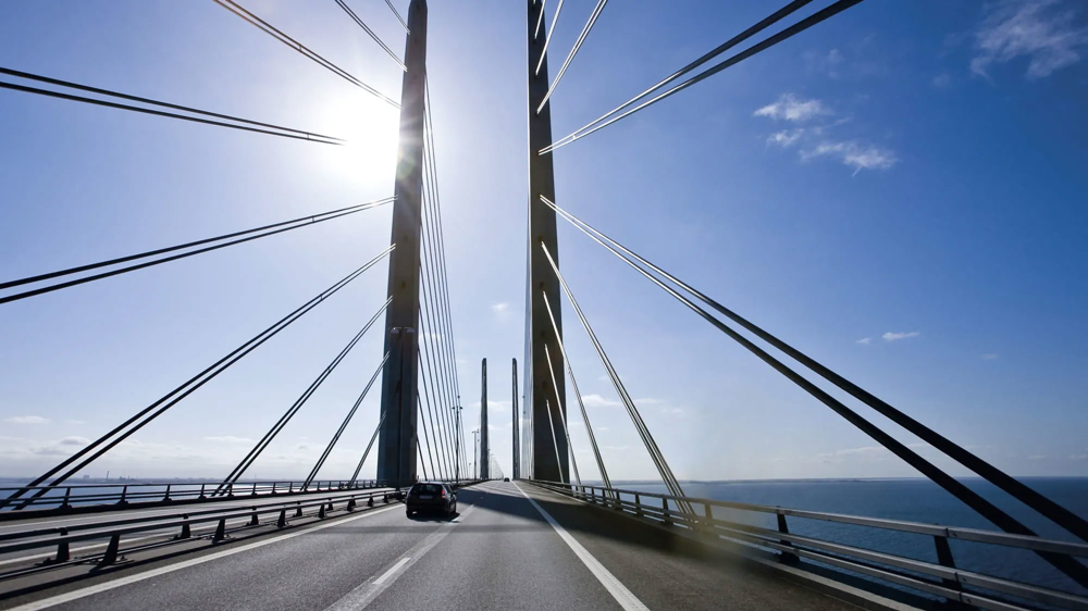 The Oresund Link is the longest cable-stayed bridge in Europe