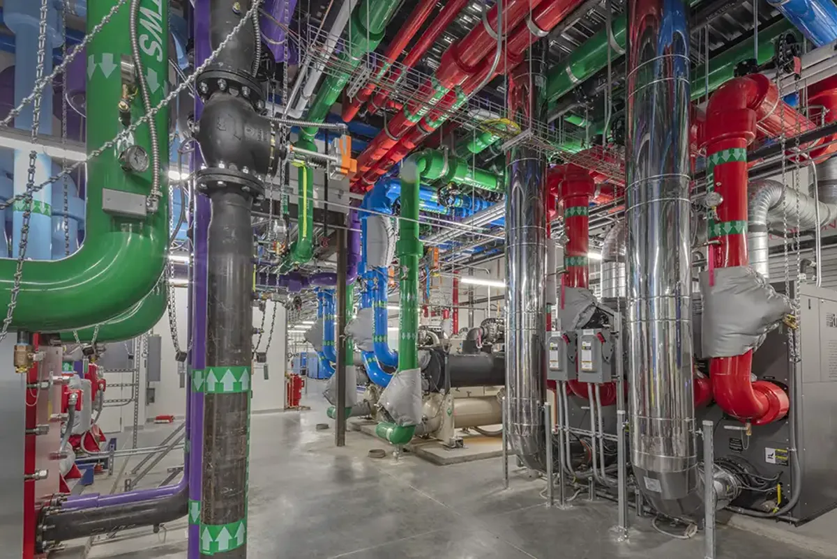 Pacific Northwest National Laboratory Grid Storage Launchpad piping