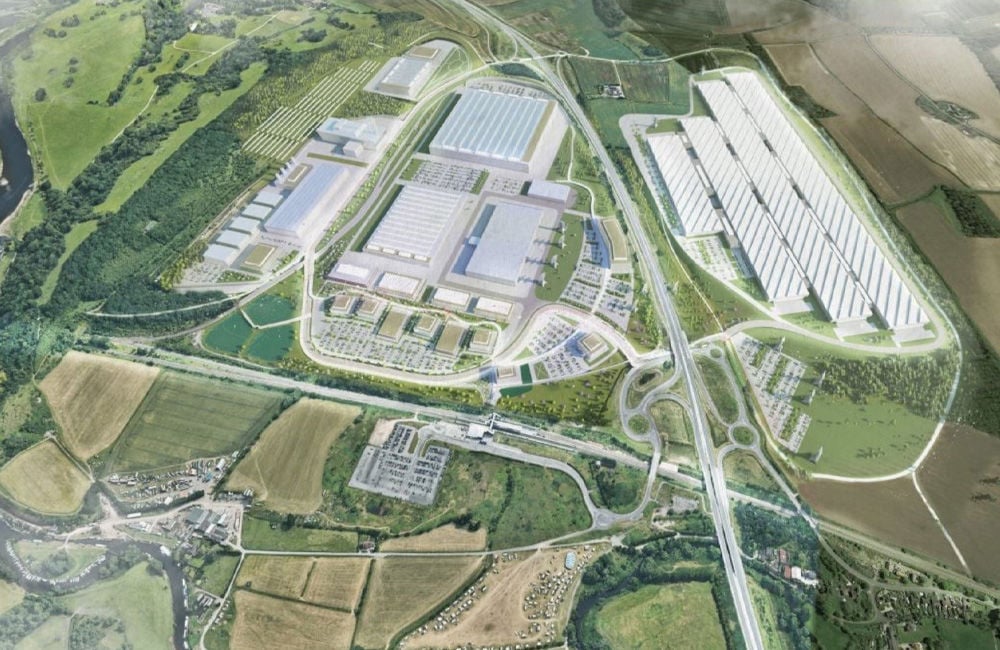 Artist impression of Ratcliffe Gigafactory. Credit: Uniper