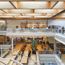 Interior view of the building. Credit: Hufton and Crow