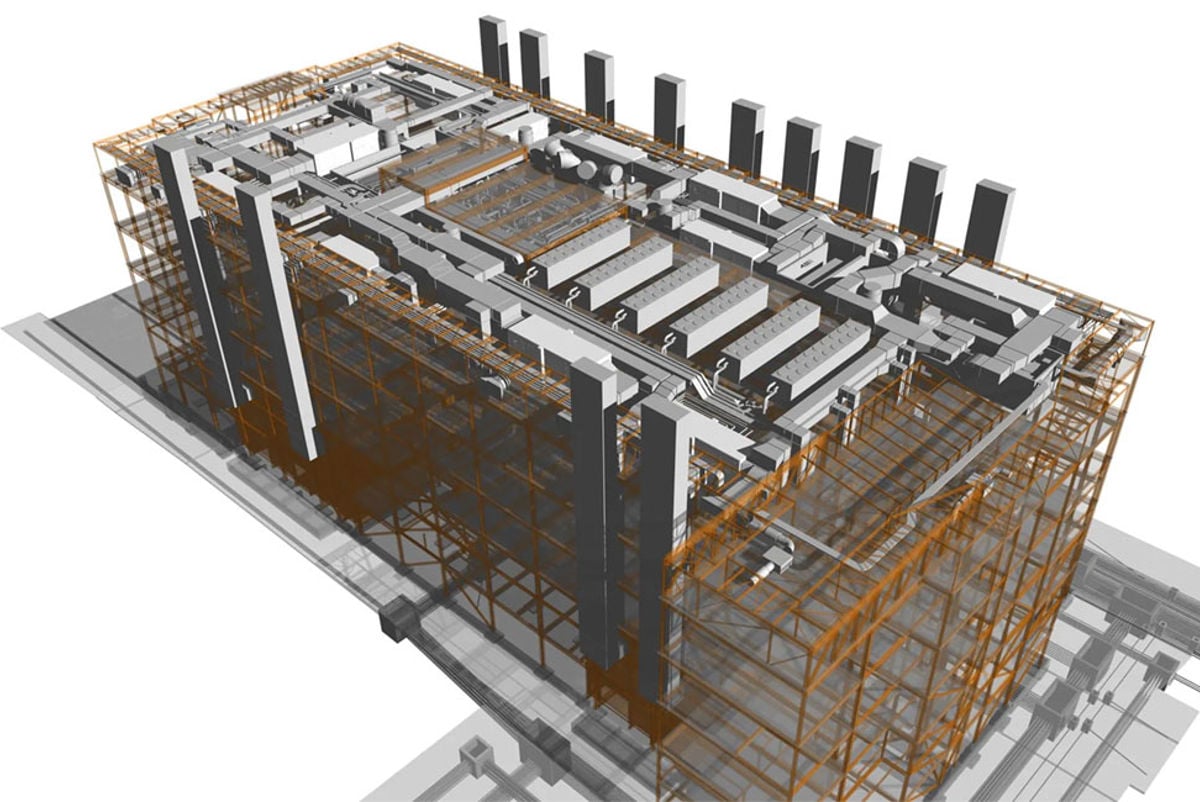 BIM model of the studio