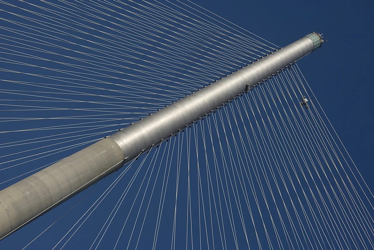 A close up of Stonecutters Bridge. Credit: John Nye