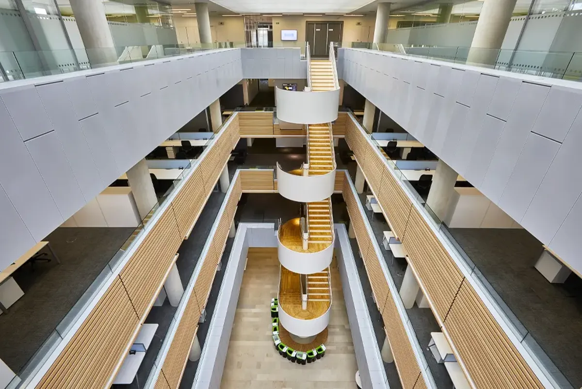 Building 175 main stairwell