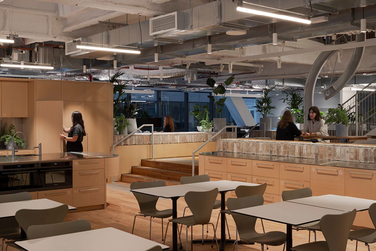 Interior of Arup's Perth office. Credit: Hames Sharley