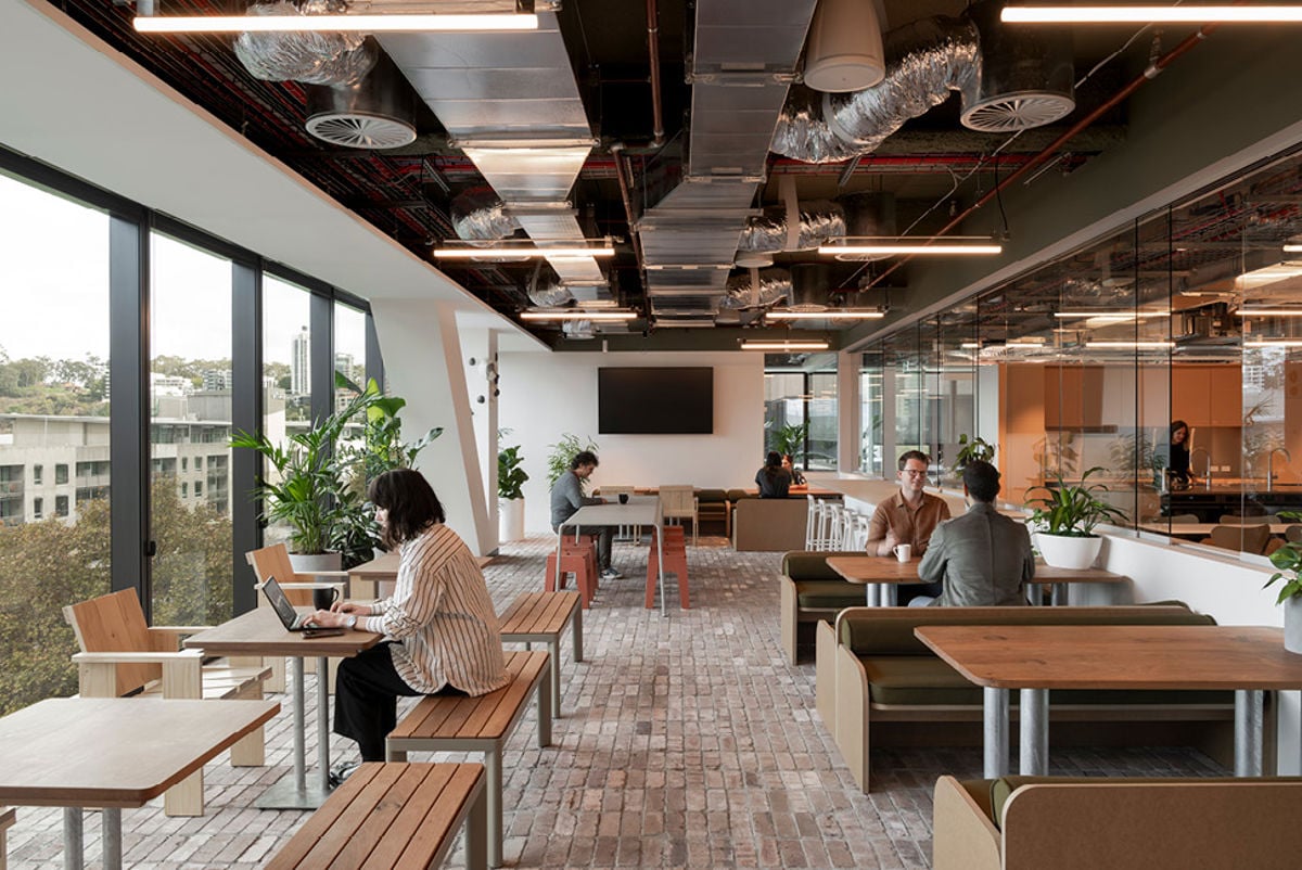 Interior of Arup's Perth office. Credit: Hames Sharley