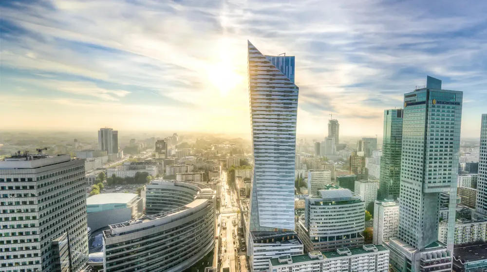 Zlota 44 residential tower, Warsaw