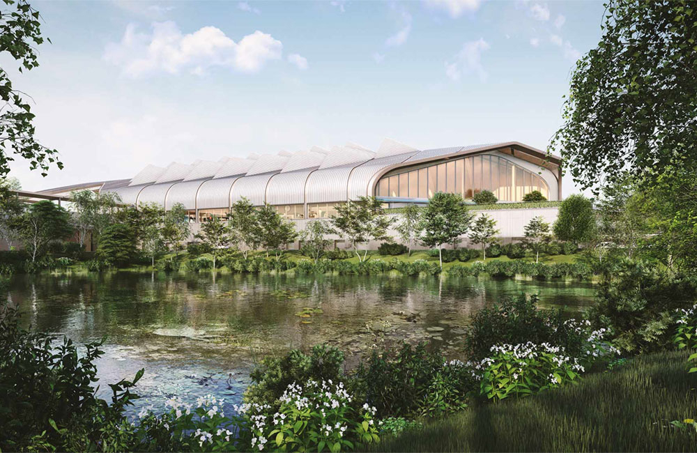 Landscape architecture for HS2 Interchange Station