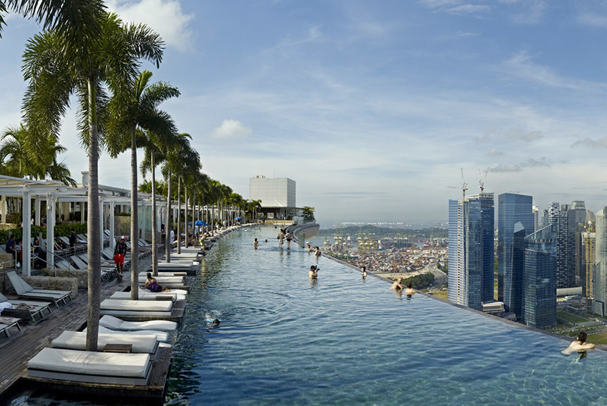 Marina Bay Sands infinity pool